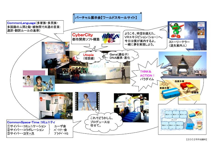 バーチャル展示会場